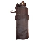 Water Bottle & Holder - 16 ounce - Black