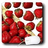 Fruit Food - Strawberries - Mouse Pads