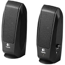 Logitech S120 2.0 Multimedia Speakers (Black)