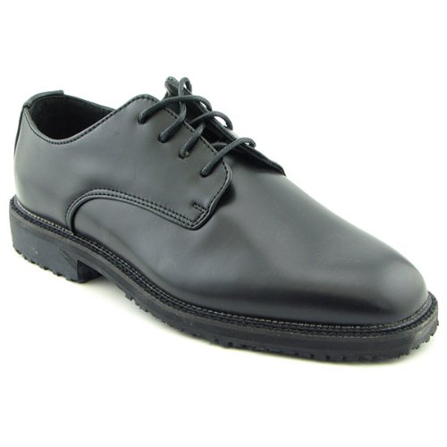 AFTER SIX CA003 Wide Oxfords Shoes Black Mens SZ