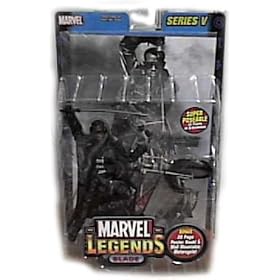 Marvel Legends Series 5 Blade Action Figure By Toy Biz