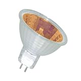 50 Watt Colored MR-16 EXT Orange, Spot, Covergaurd, Halogen Light Bulb