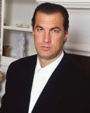 STEVEN SEAGAL 16X20 STRETCHED CANVAS PRINT