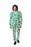 OppoSuits Men's Poker Face Party Costume Suit, Mixed, 38