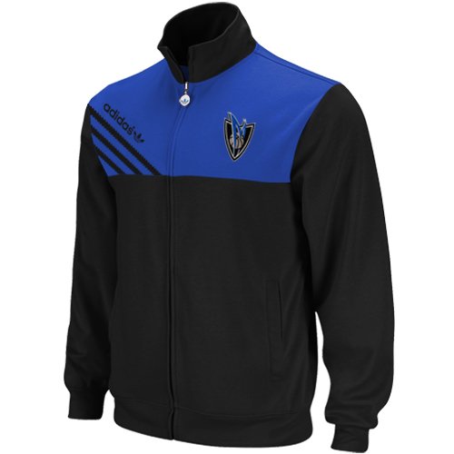 NBA Men's Dallas Mavericks Orginals Court Series Action Jacket (Black, X-Large)