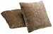 Arlee Woven Chenille 18-Inch Decorative Pillows, Taupe Image