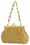 Satin and Beaded Mini Clutch, Evening Bag - Shamira (61 9624)