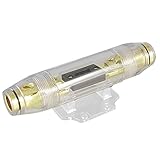 uxcell ヒューズホルダ ANLヒューズホルダ オーディオアンプ １イン１アウト