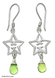 Earrings, 'Stargazer' 2.1 W 0.7 L