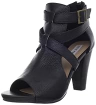 Hot Sale Steve Madden Women's Spriing Pump,Black Leather,8 M US