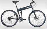 Montague SwissBike LX-20 Folding Bike - 20 Inch Frame - Matte Black by Montague