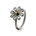 Sterling Silver Daisy Ring