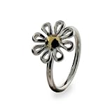 Sterling Silver Daisy Ring