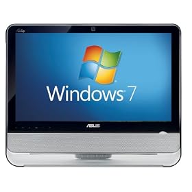 ASUS EEE TOP ET2002T-B0027 Black Desktop with touch enabled 20 inch display, Intel Atom 330 CPU, 250GB HDD, 2GB DDR II RAM, Super Multi DVD Drive, nVidia Ion, Microsoft Windows 7 Home Premium