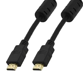 Gino Black 19 Pin Male to Male HDMI Extension Cable 1.5M 4.9Ft