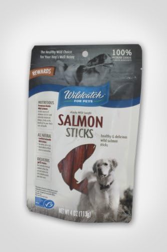 5 - 4 oz. Wildcatch For Pets - Wild Alaska Salmon Sticks