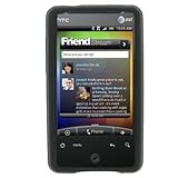 Silicone Skin BLACK Rubber Soft Cover Case for HTC ARIA (AT&T) [WCP376]