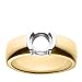 Price Comparison : 18k Two-Tone Gold Semi-Bezel Engagement Ring Setting