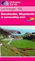Dorchester, Weymouth and Surrounding Area (Landranger Maps)