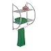 Tools & Hardware : Polder C Double Bath Shelf/Towel Rack