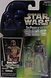 Star Wars Power of the Force Boba Fett Green Card Action Figure with Sawed-off Blaster Rifle and Jet Pack