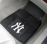 New York Yankees Heavy Duty 2-Piece Vinyl Car Mats