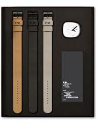 Nava Time Watch - Stone - Gift Set White