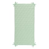 NoJo Ribbed Fleece Sheet Savers 2-pk. - Sage