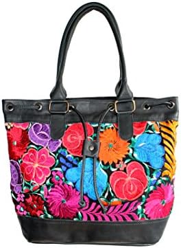 Shoulder Bags Leather (Flowers, Fashion) Each Flower Pattern is Unique Discover Yours Today