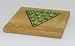 Pyramid Solitaire Wood Puzzle
