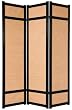 Opaque Durable Office Partition - 6ft. Jute Fiber Japanese Design Shoji Privacy Screen Room Divider - 4 Colors 4 Sizes