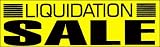 LIQUIDATION SALE Pre-Printed Stock Banner 3'x10'