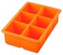 Tovolo Ice Cube Trays, King, Orange Peel