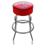 NHL Washington Capitals Padded Bar Stool
