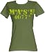 MASH 4077th M*A*S*H in Yellow Juniors Green T-shirt Tee