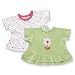 Gerber Two Pack Fashion Top, Flower Girl, 6-9 Months