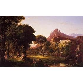A4 10x8 Gloss Glossy Art Photo PrintCole Thomas Dream of Arcadia.jpg