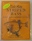 Tide Rite Striped Bass Rig 2Pk. - 8/0 Circle Non Offset Hook