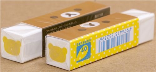 Imagen 3 de Goma de borrar, cara de oso Rilakkuma marrón