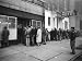 Jobless Men Lining Up Outside Commercial Blood Bank to Give Blood at $5.50 Per Pint Photographic Poster Print by Paul Schutzer, 16x12