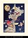 Composition with Blue Background by Wassily Kandinsky Fine Art Print / Poster 23.75 x 31.50 in.