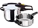 Kitchen & Housewares : Magefesa Practika Luxe Stainless Steel 4 and 6 Quart Super Fast Pressure Cooker (6 Piece)