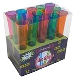 Case of 180 - Asst Neon Test Tube Shooter Tubes Shot Glasses Case of 180 - Asst Neon Test Tube Shooter Tubes Shot Glasses