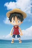 One Piece Bandai Chibi Arts 4 Inch Action Figure Monkey D. Luffy