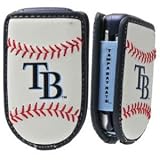 Tampa Bay Rays Leather Baseball Cell Case