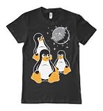 Three Tux Moon, The Linux Penguin T-Shirt