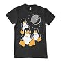 Three Tux Moon, The Linux Penguin T-Shirt