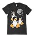 Three Tux Moon, The Linux Penguin T-Shirt