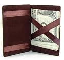 Genuine Leather Magic Wallet in Brown