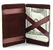 Genuine Leather Magic Wallet in Brown